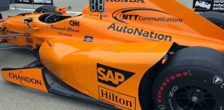 Fernando Alonso estrena nuevo patrocinador antes de la Indy 500 Autonation