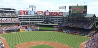 Los Rangers de Texas de la MLB amplían el naming de su estadio hasta 2048 Globe Life Park